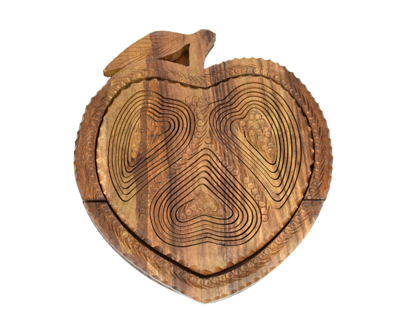 Apple - 1 Compartment Basket I Folding Wooden Basket I Collapsible Adj –  Decor In Home